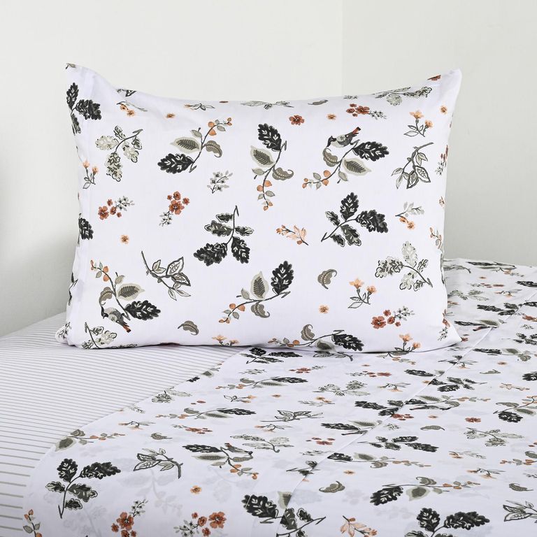 Sabana Bird 1.5 plazas 200 Hilos Blanco