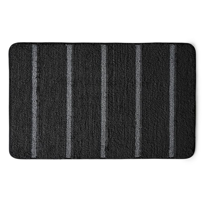 CANNON - Piso de Baño Tuft Memory 50x80 cm Negro