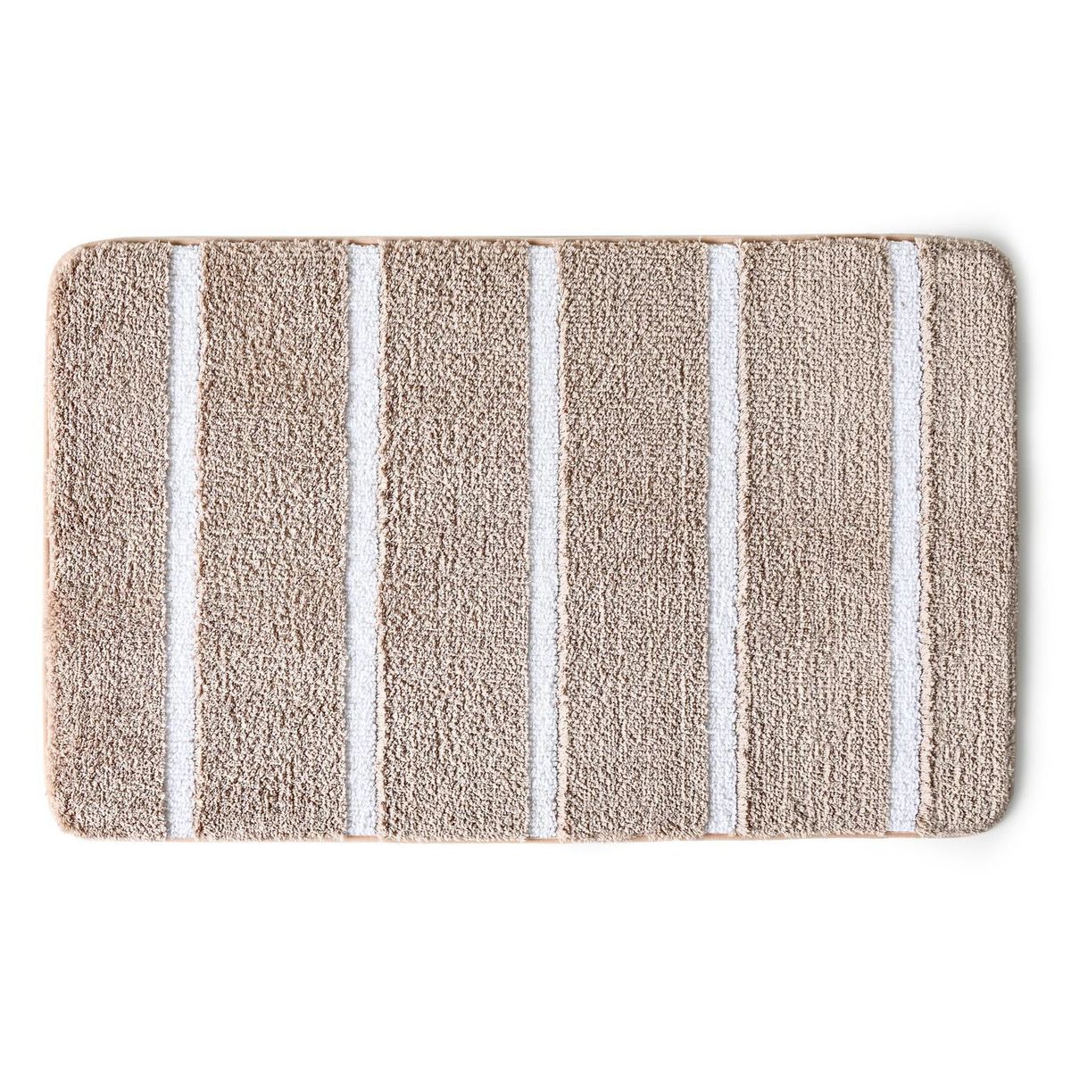 CANNON - Piso de Baño Tuft Memory 50x80 cm Poliéster Sand