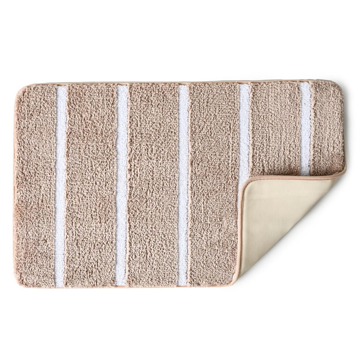 CANNON - Piso de Baño Tuft Memory 50x80 cm Poliéster Sand