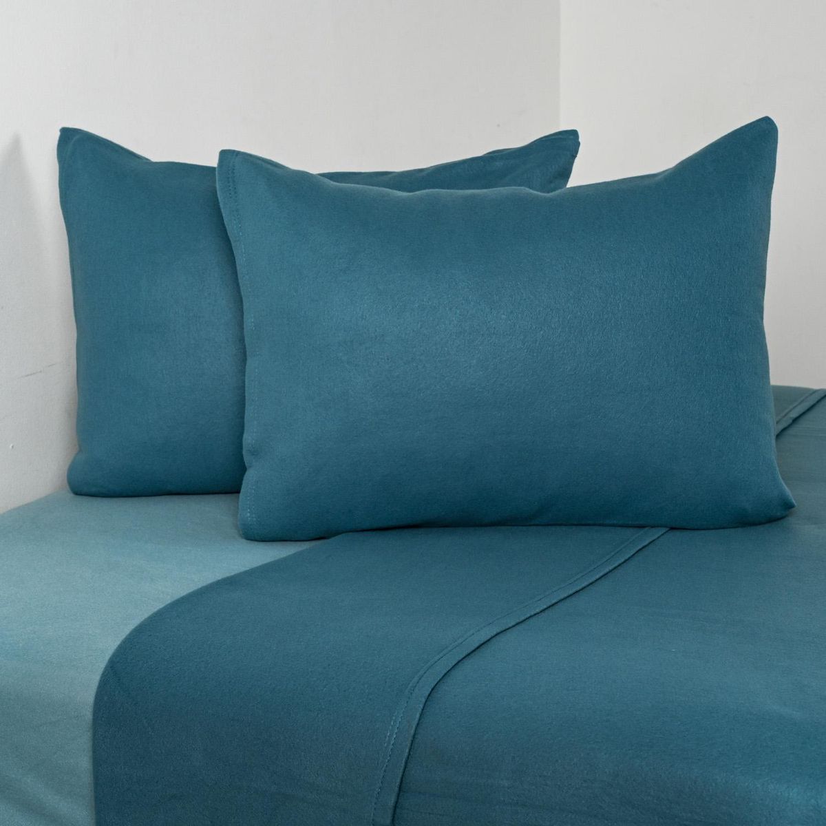 CANNON - Sábana Menta 2 plazas Verde