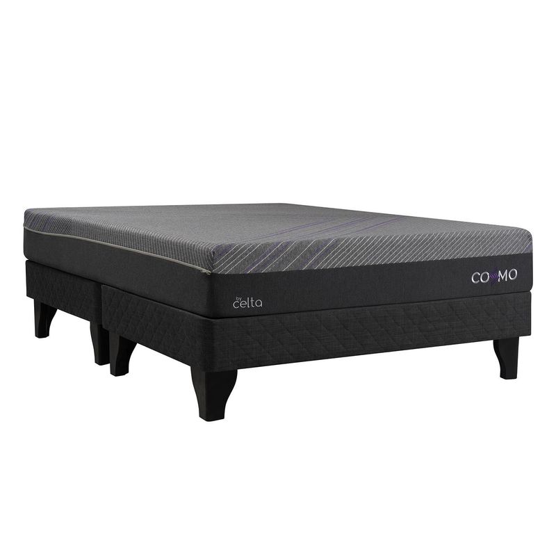 CELTA - Cama 2 Plazas Europea Cosmo Gris