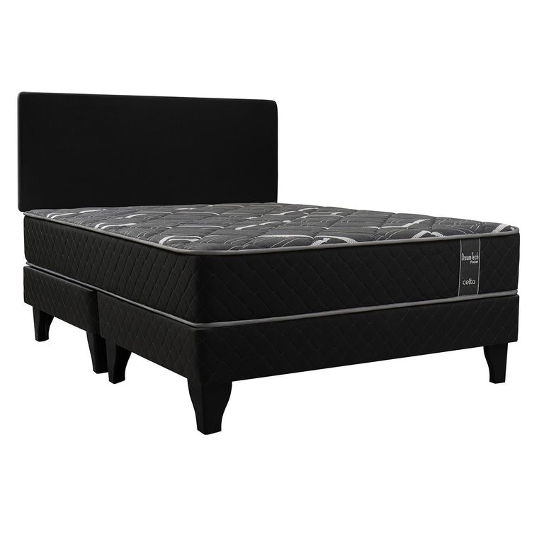 Cama 2 plazas Europea Dream Tech Negro