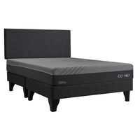 Cama 2 plazas Europea Cosmo Gris