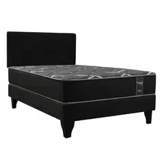 CELTA - Cama Europea 1.5 plazas Dream Tech Gris Oscuro