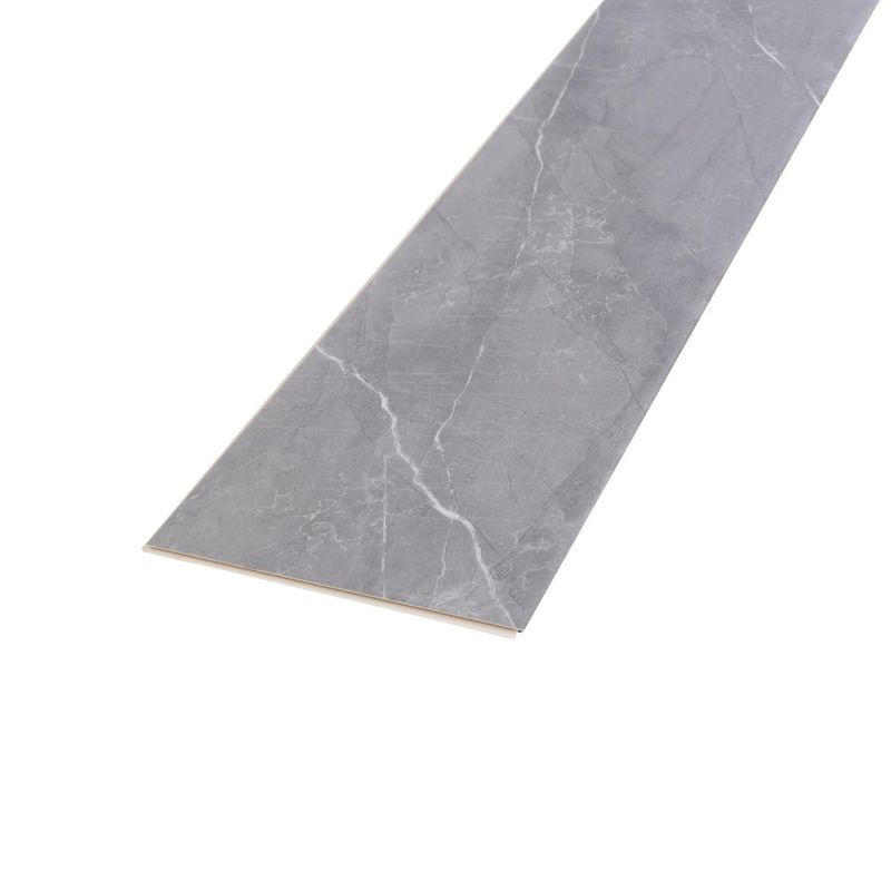GRUPO CUBICO - Piso Vinílico SPC 5.5 mm 18x122 cm SPC103 Marmol Grafito 2.64 m2