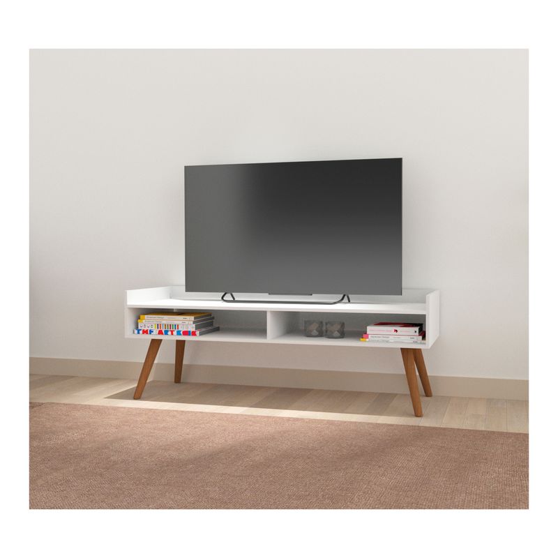 CIC - Rack TV 50 " Blanco 122x44x40 cm