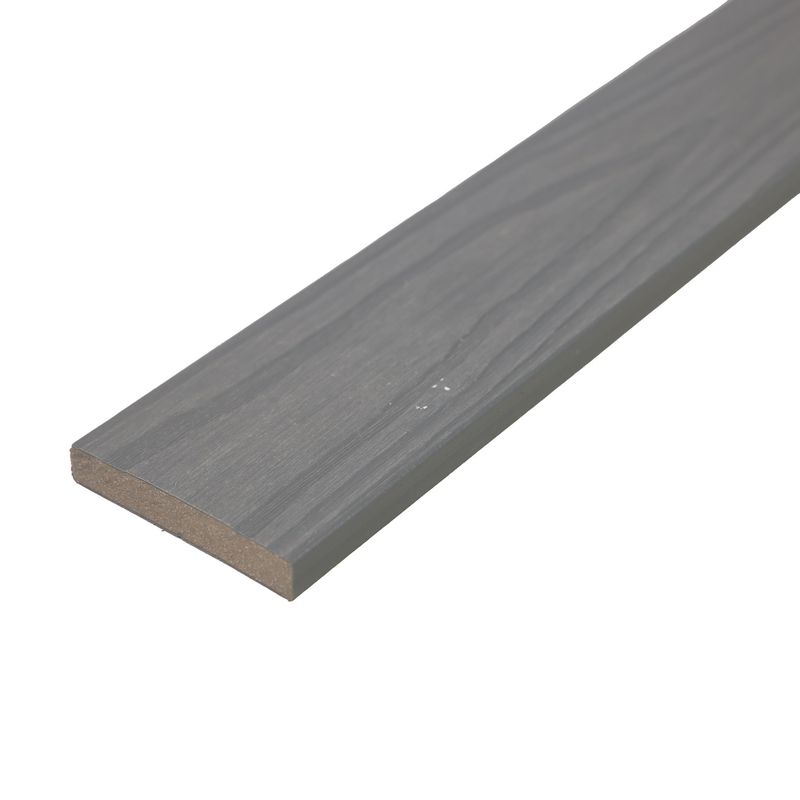 GRUPO CUBICO - Cortavista co extruido WPC Color Gris Piedra Modelo CVW101