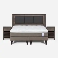 ROSEN - Cama New Style 6 2 plazas Chocolate