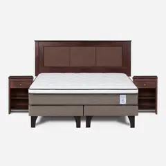 ROSEN - Cama New Style 6 2 plazas Beige