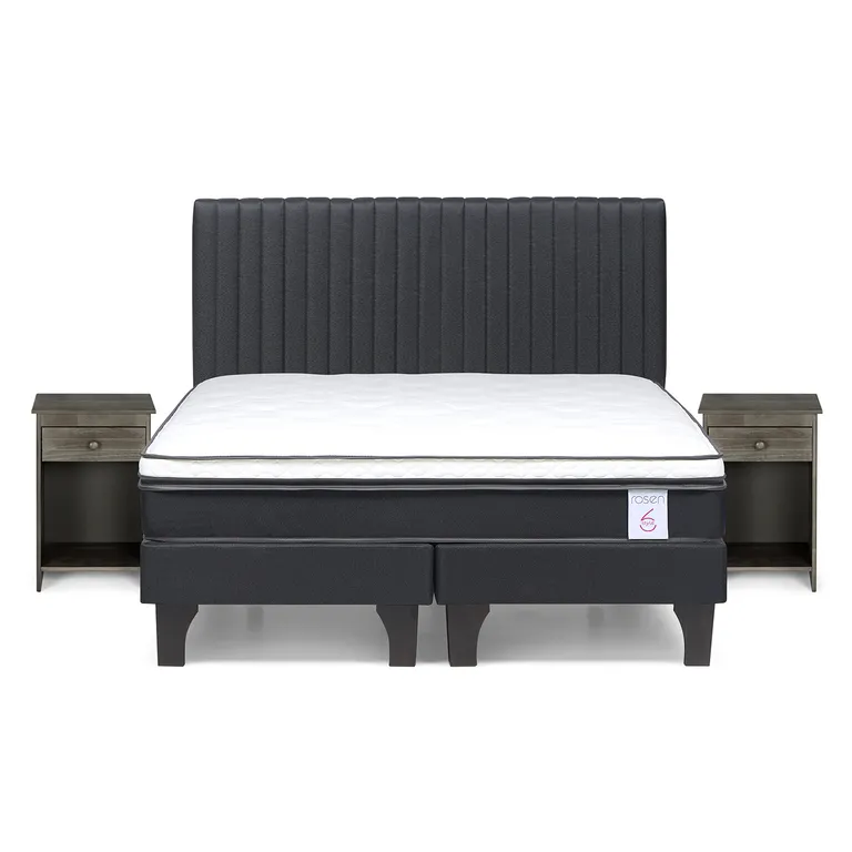 ROSEN Cama 2 plazas Europea New Style 6 Café