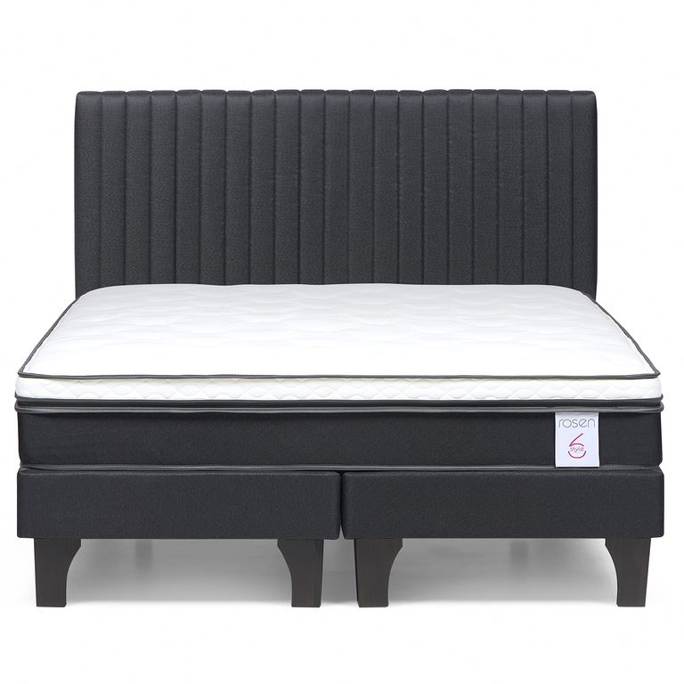 ROSEN Cama 2 plazas Europea New Style 6 Café