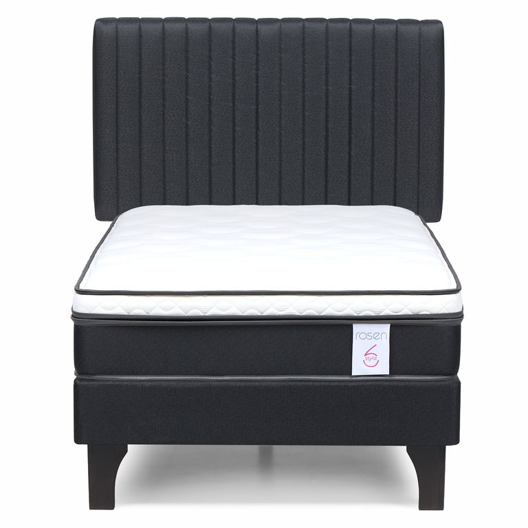 ROSEN Cama 1.5 plazas Europea New Style 6 Café