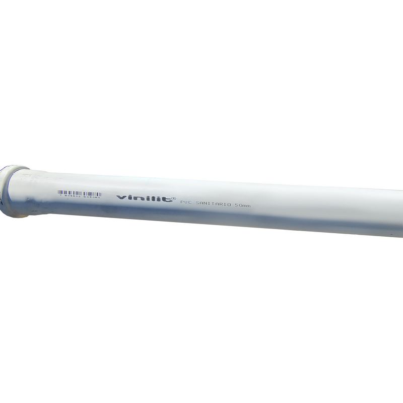 VINILIT - Tubo Sanitario Reforzado PVC Sanitario Agua 50 mmx600 cm