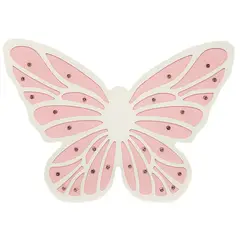 LEDZONE - Espantacuco Mariposa Blanco 3x21 cm