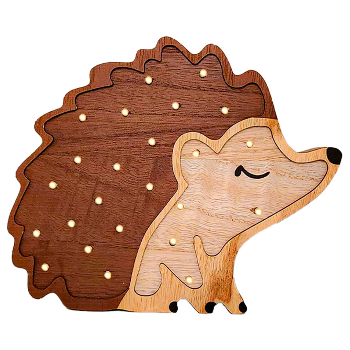 LEDZONE - Espantacuco PuercoSpin Blanco 2x20 cm