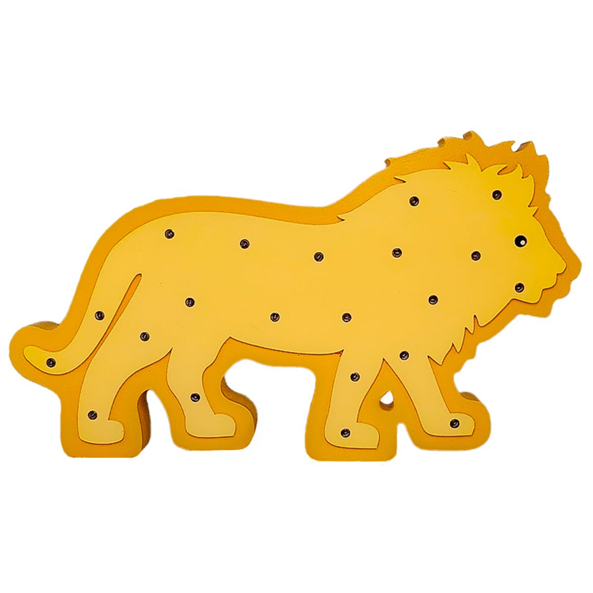 LEDZONE - Espantacuco Leon Blanco 2.8x30 cm