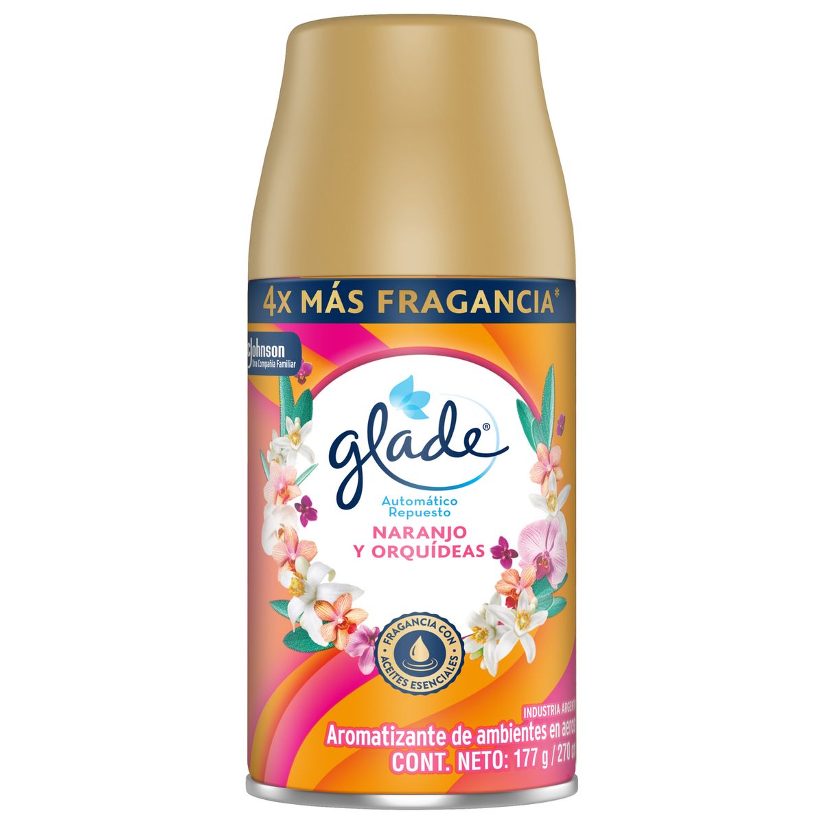 GLADE - Glade Aerosol Naranjo y Orquídeas 0.27 l