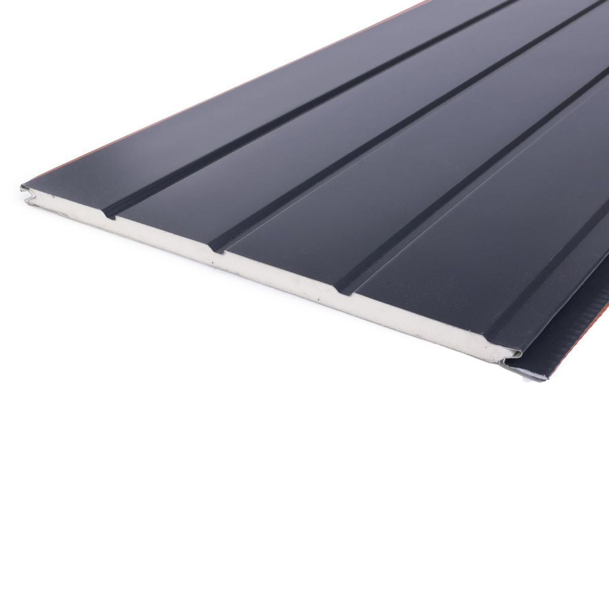 GRUPO CUBICO - Revestimiento de pared Métalico Color Negro Modelo REM105