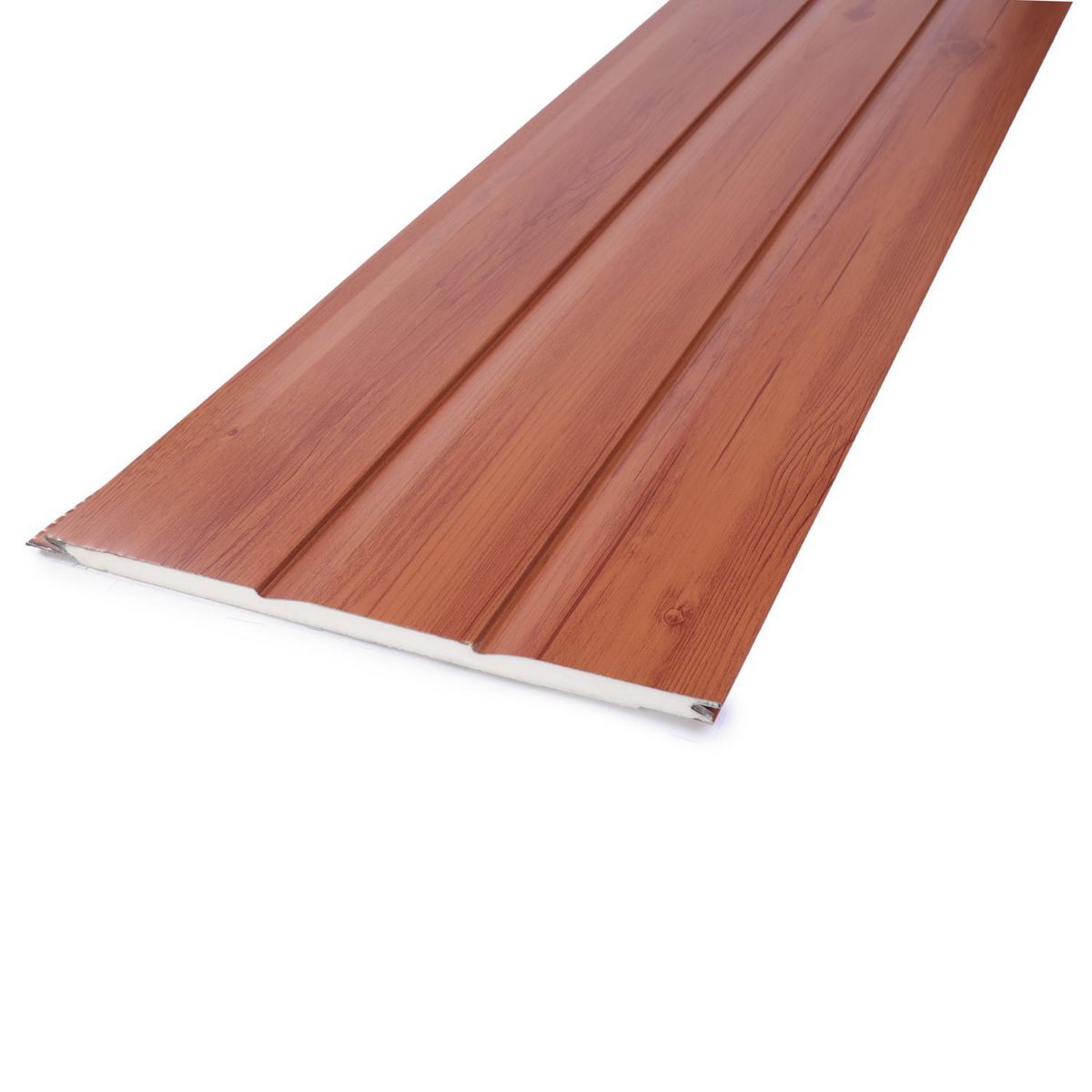 GRUPO CUBICO - Revestimiento de pared Métalico Color Madera Modelo REM102