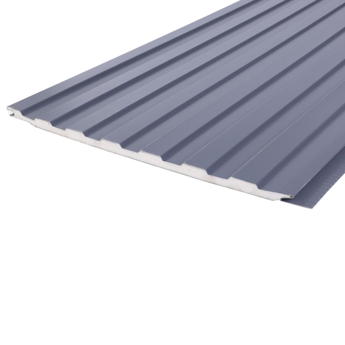 GRUPO CUBICO - Revestimiento de pared Métalico Color Grafito Modelo REM101