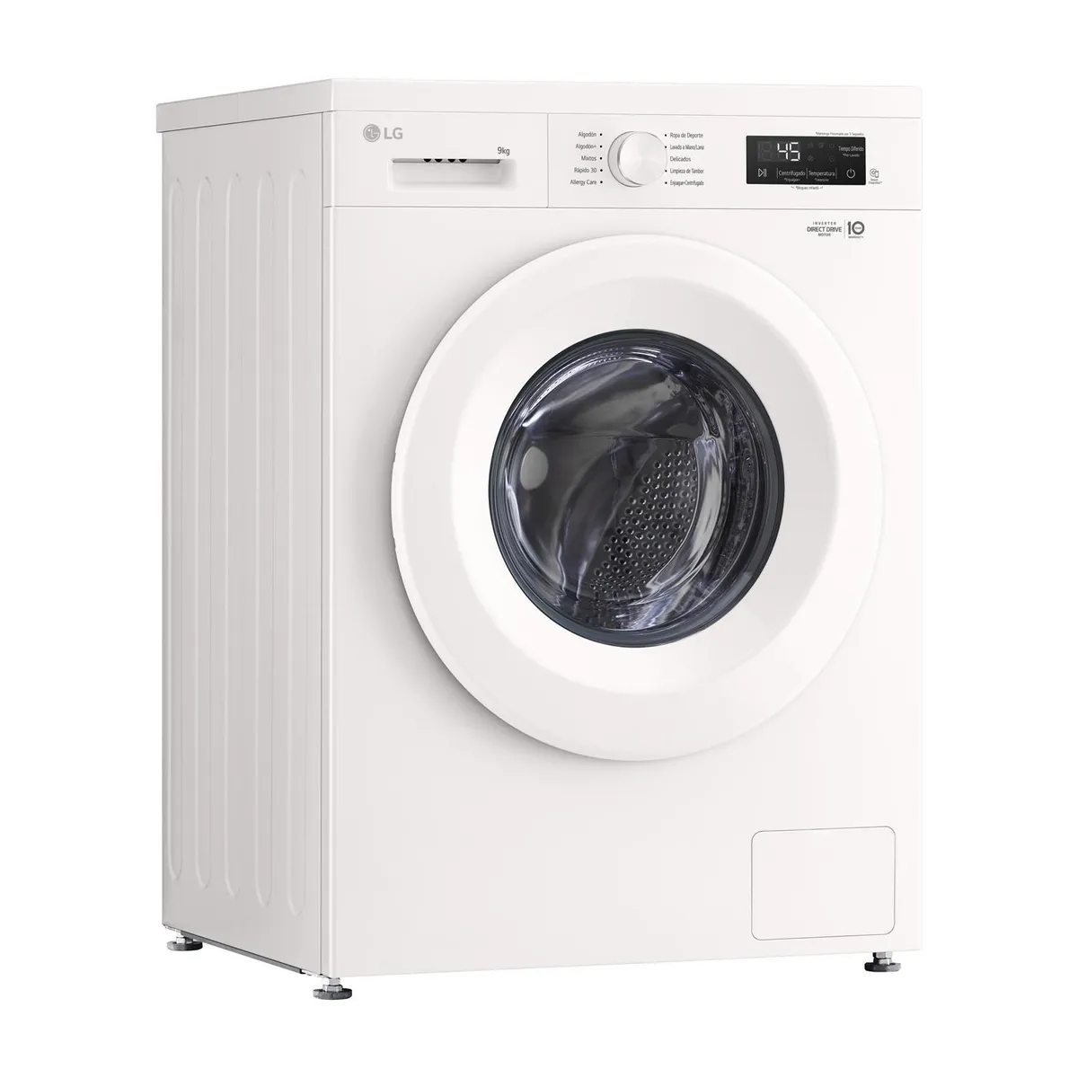 LG - Lavadora Carga Frontal 9 kg Blanco WM9GWVFS6