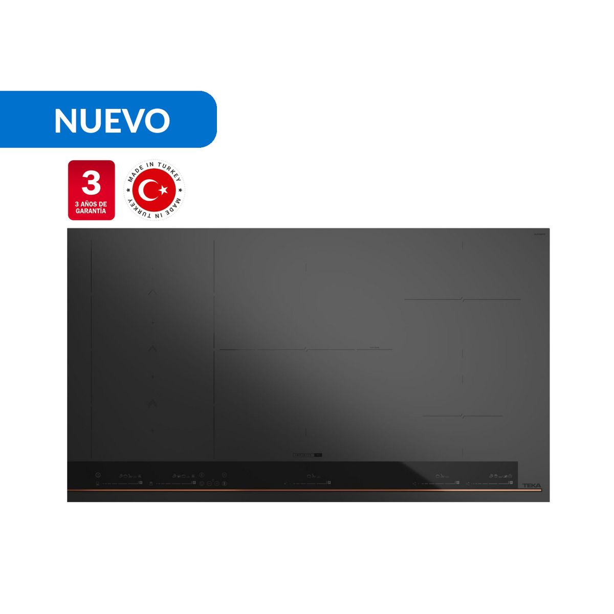 TEKA - Encimera Inducción Teka 4P Ibf 95 G1 90 cm