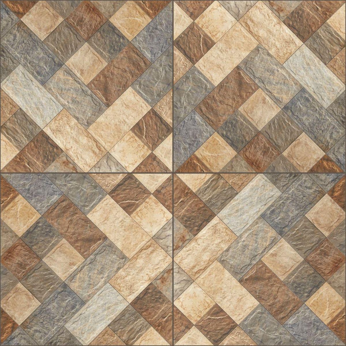 VIVA - Cerámica 58x58 cm NE Variado 2.35 m2