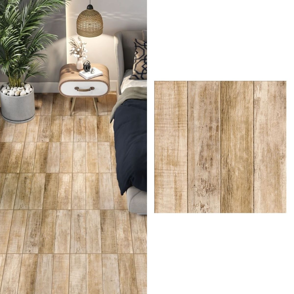 PISOFORTE - Cerámica 50x50 cm Madeira Marron Claro 2.33 m2