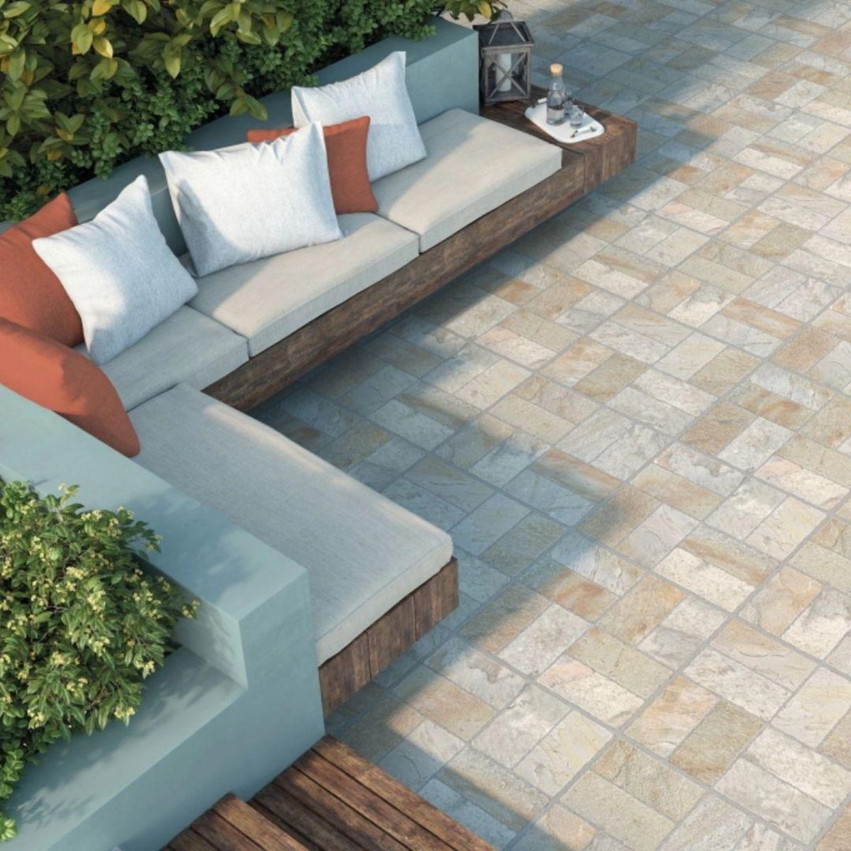 PISOFORTE - Cerámica 50x50 cm Ibiraquera Marron Variado 2.33 m2