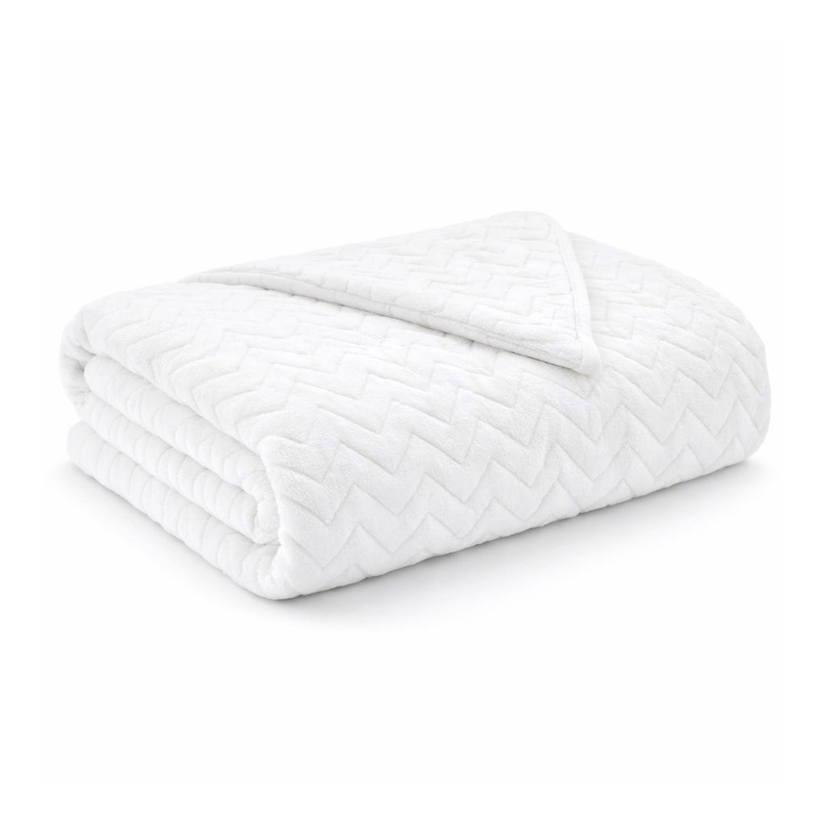 JUST HOME COLLECTION - Frazada Flannel Embossed 1.5 plazas Mix