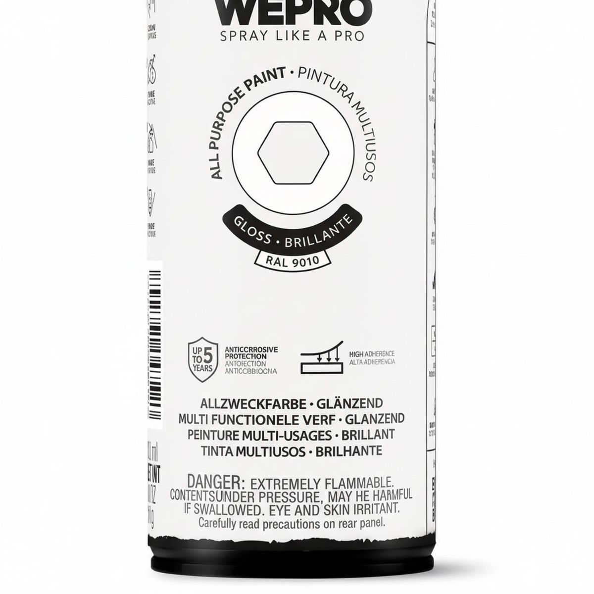 MTN - Pintura en Spray 0.4 l Brillante Blanco Estelar