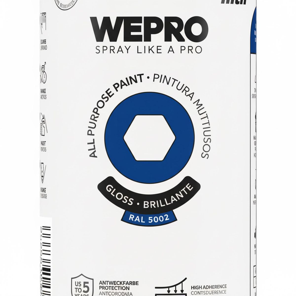 MTN - Pintura en Spray 0.4 l Brillante Azul Velvet