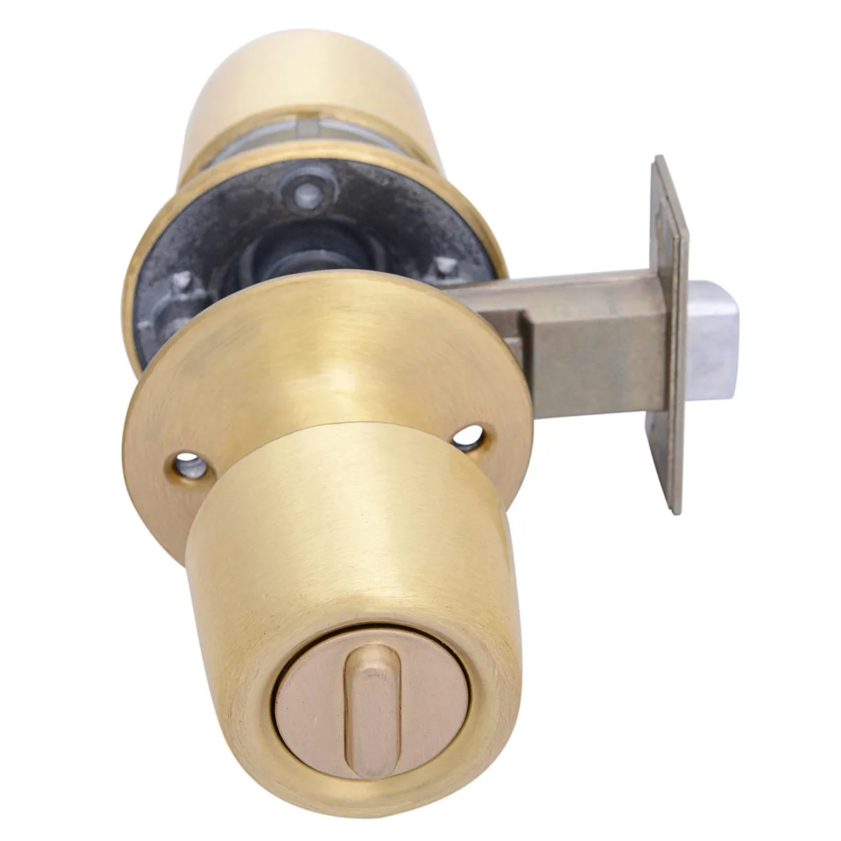 POLI - Cerradura baño. Bronce