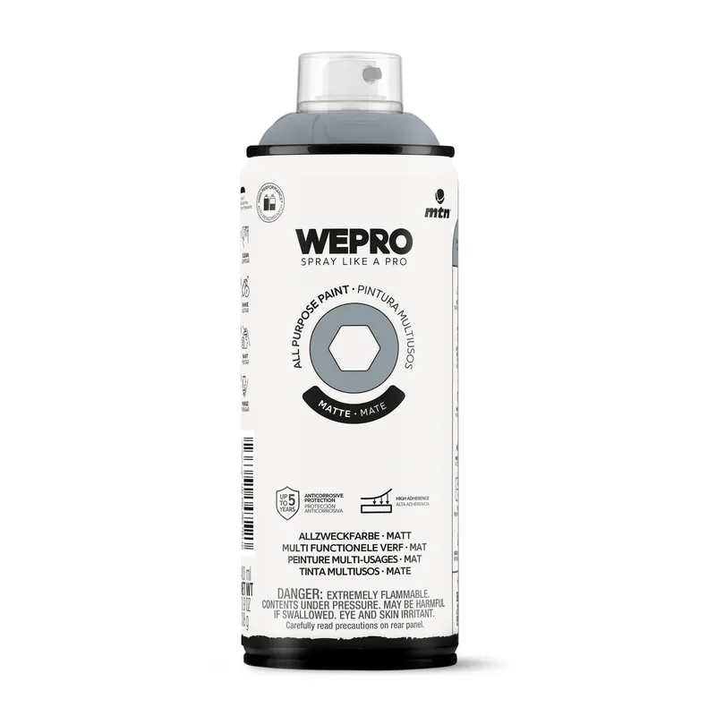 MTN - Pintura en Spray Spray 0.4 l Mate Gris
