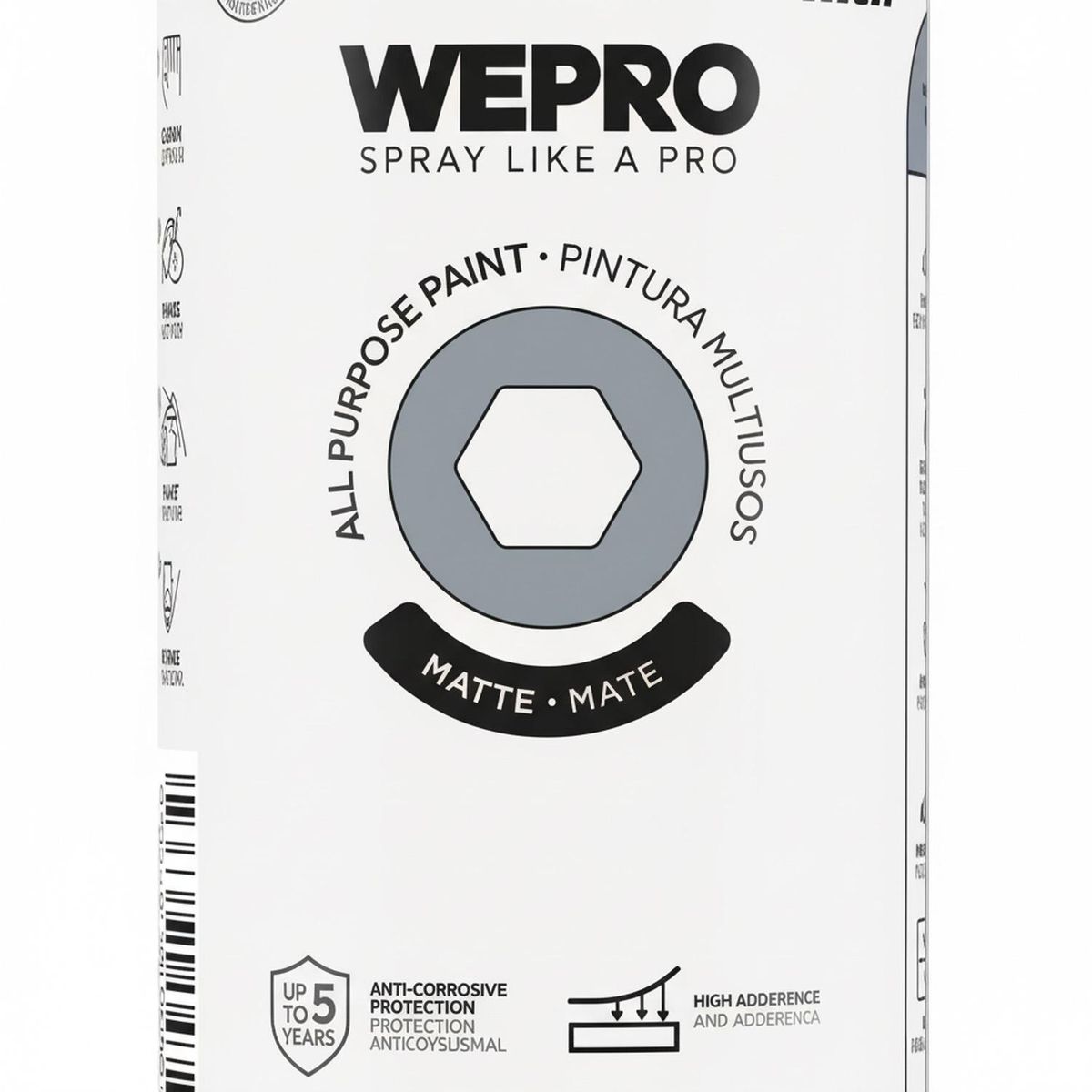 MTN - Pintura en Spray 0.4 l Mate Gris Baloo