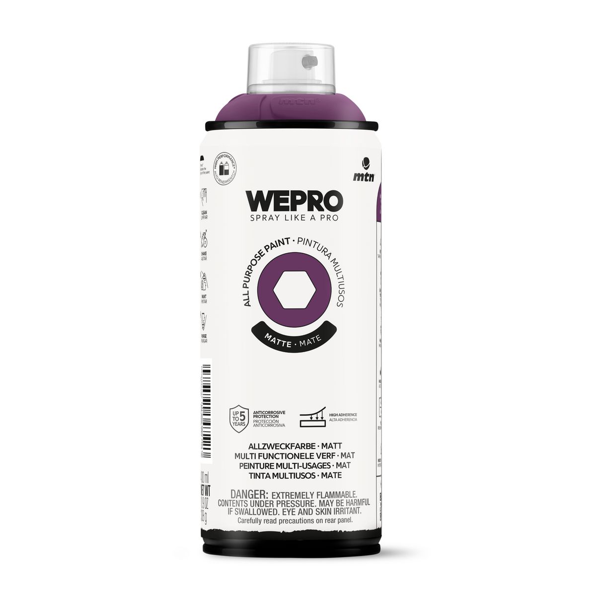 MTN - Pintura en Spray 0.4 l Mate Violeta