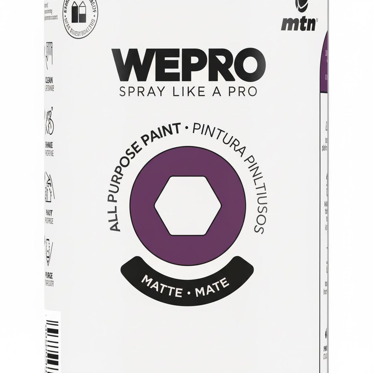 MTN - Pintura en Spray 0.4 l Mate Violeta