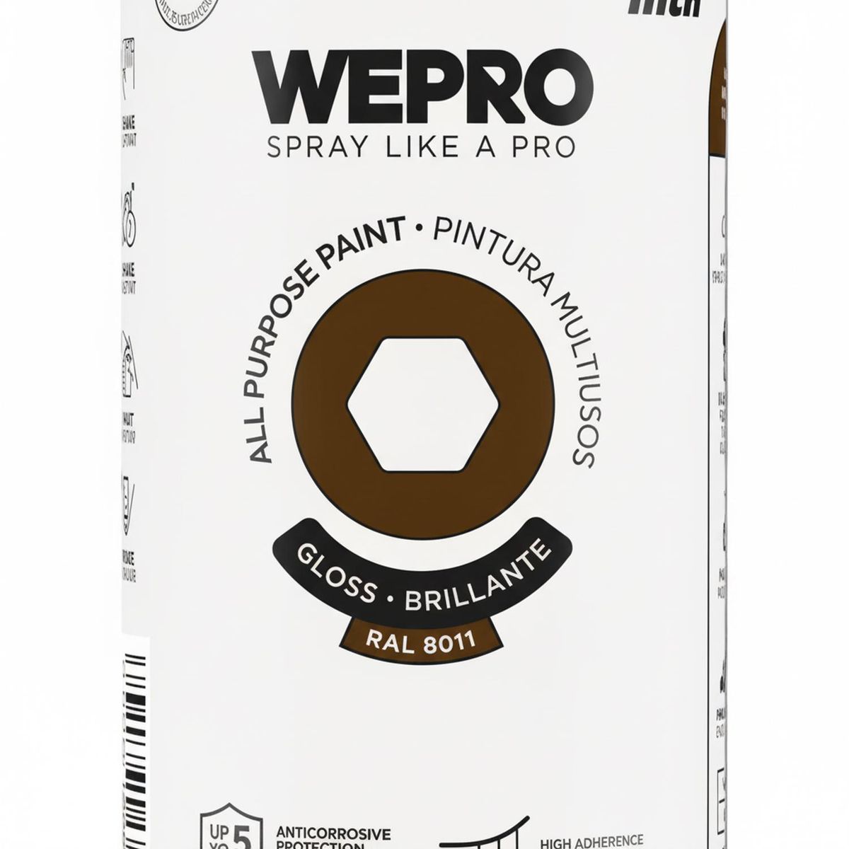 MTN - Pintura en Spray 0.4 l Brillante Marron Jazz