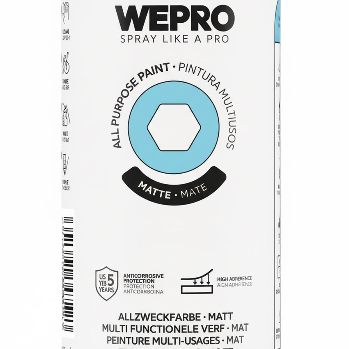 MTN - Pintura en Spray 0.4 l Mate Azul Pacifico
