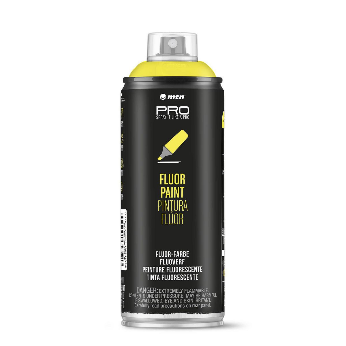 MTN - Pintura en Spray 0.4 l Mate Amarillo