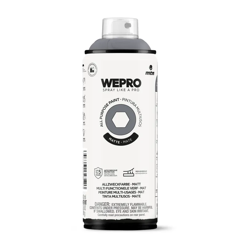 MTN - Pintura en Spray Spray 0.4 l Mate Gris