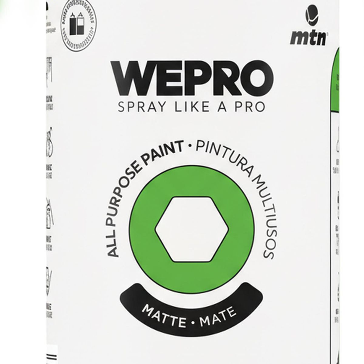 MTN - Pintura en Spray 0.4 l Mate Verde Irlanda