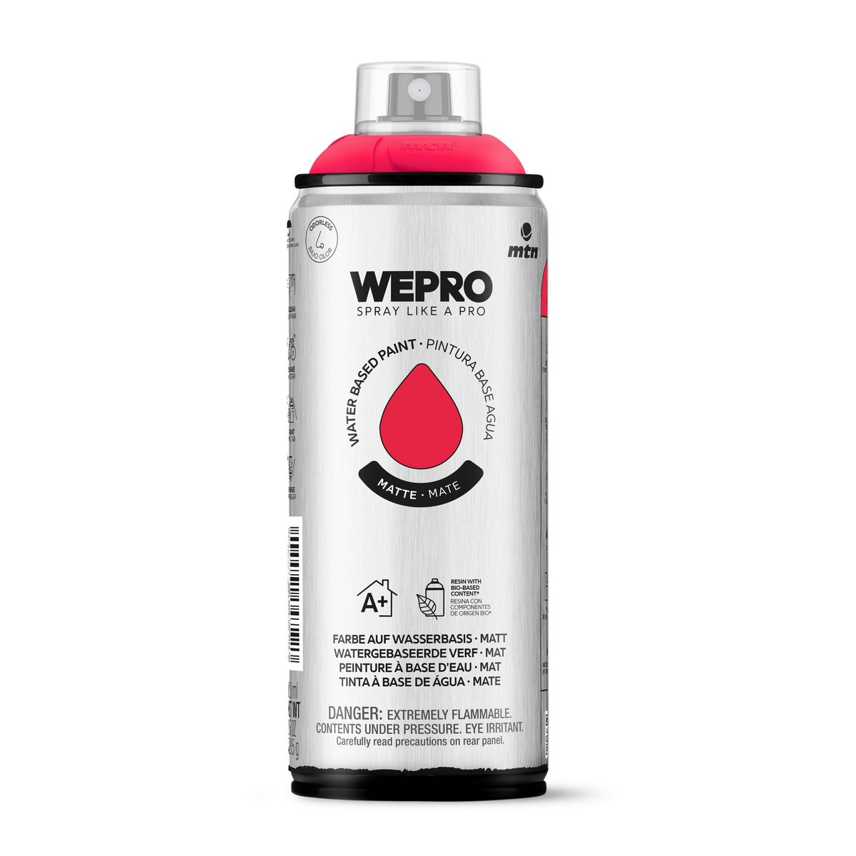 MTN - Pintura en Spray 0.4 l Mate Rojo