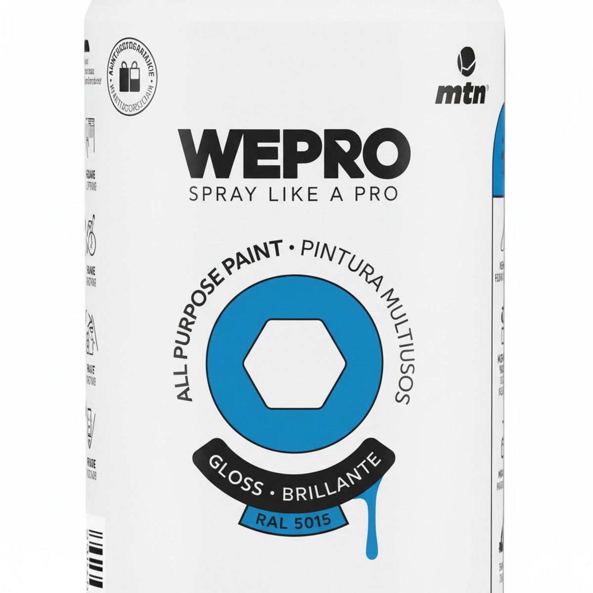 MTN - Pintura en Spray 0.4 l Brillante Azul Surf