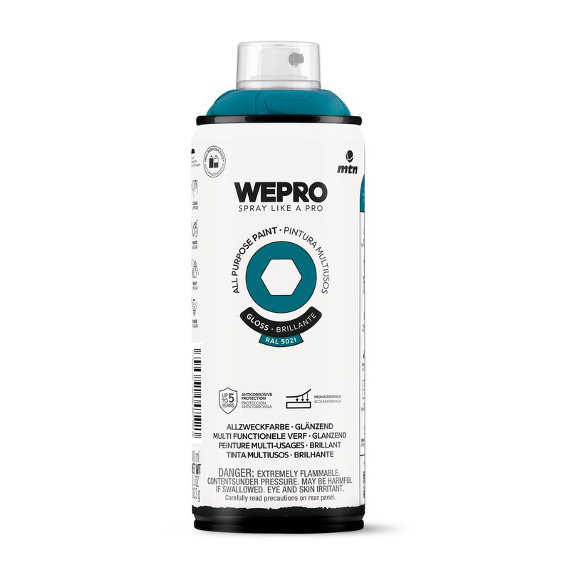 MTN - Pintura en Spray Spray 0.4 l Brillante Azul