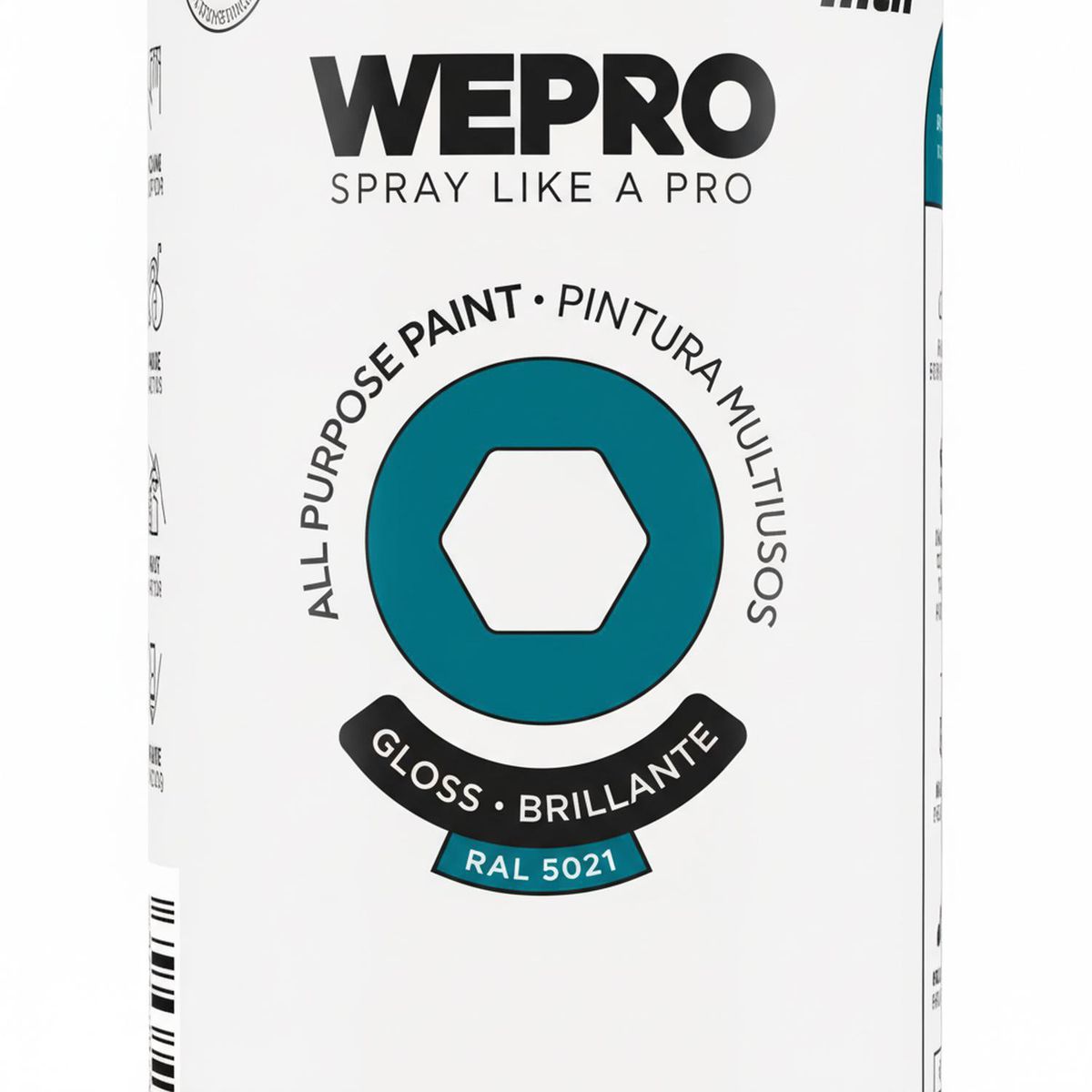 MTN - Pintura en Spray 0.4 l Brillante Azul Atlantis