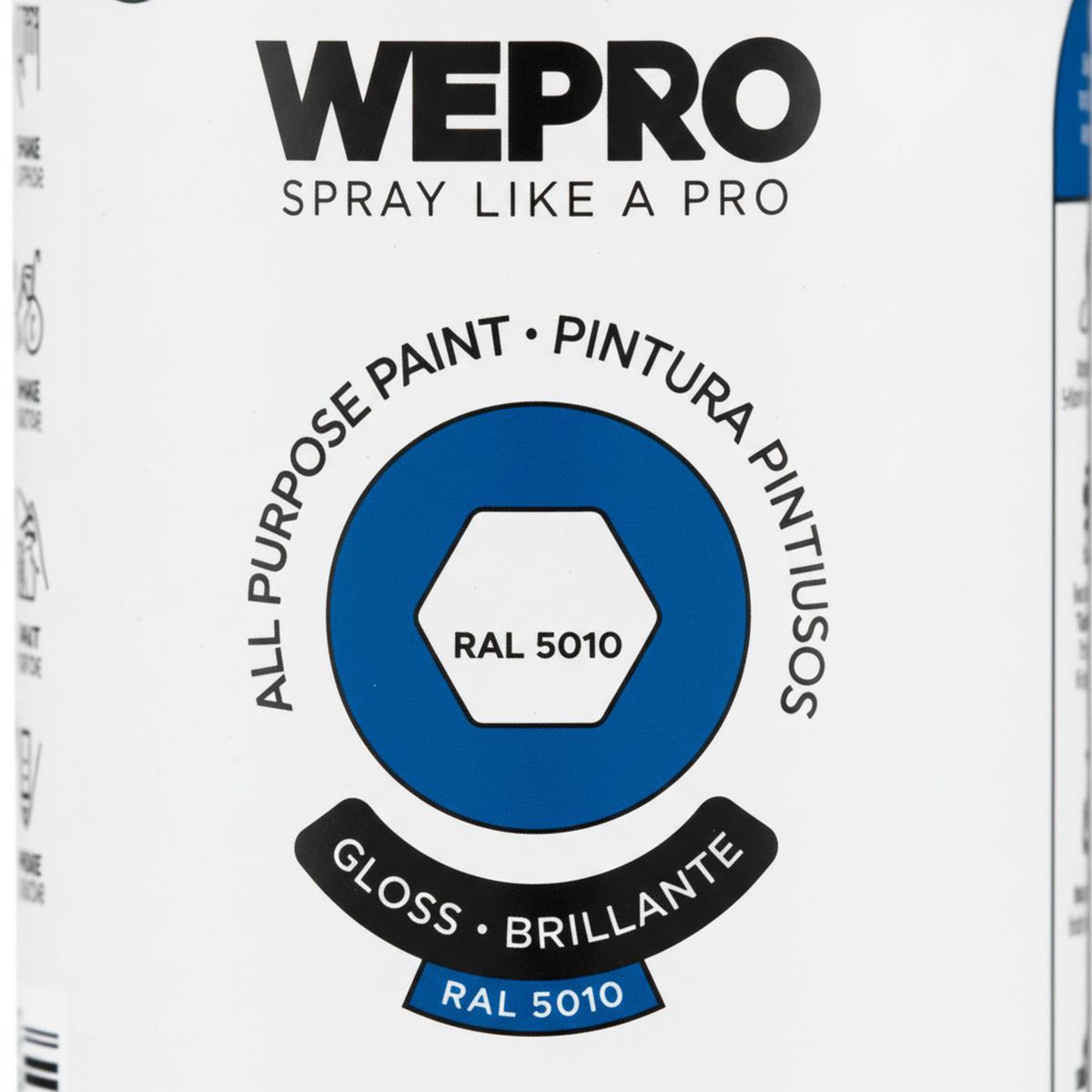 MTN - Pintura en Spray 0.4 l Brillante Azul Klein