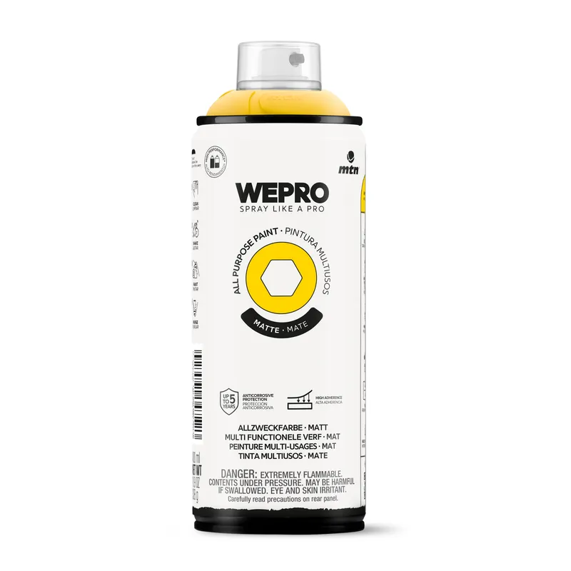 MTN - Pintura en Spray Spray 0.4 l Mate Amarillo