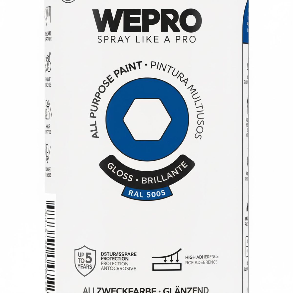 MTN - Pintura en Spray 0.4 l Brillante Azul Magia